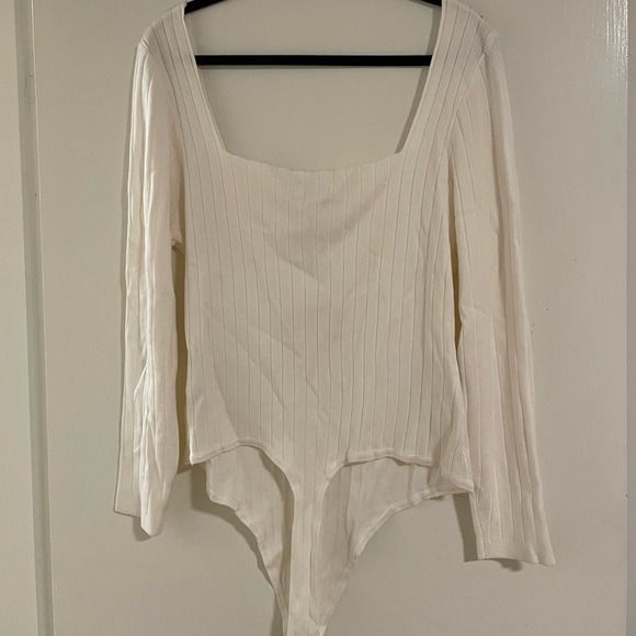White plus size bodysuit. Brand new! - Picture 2 of 4